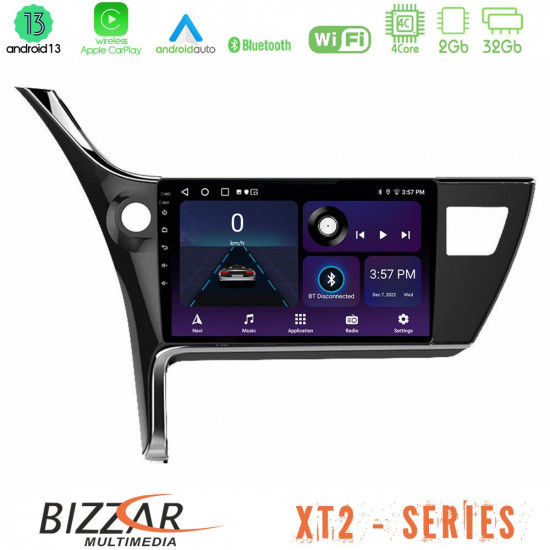Bizzar XT2 Series 4Core Android13 2+32GB Toyota Corolla 2017-2018 Navigation Multimedia Tablet 10 Bizzar XT2 Series 4Core Android13 2+32GB Toyota Corolla 2017-2018 Navigation Multimedia Tablet 10