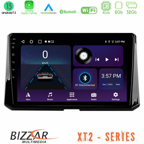 Bizzar XT2 Series 4Core Android13 2+32GB Toyota Corolla 2019-2022 Navigation Multimedia Tablet 9 Bizzar XT2 Series 4Core Android13 2+32GB Toyota Corolla 2019-2022 Navigation Multimedia Tablet 9