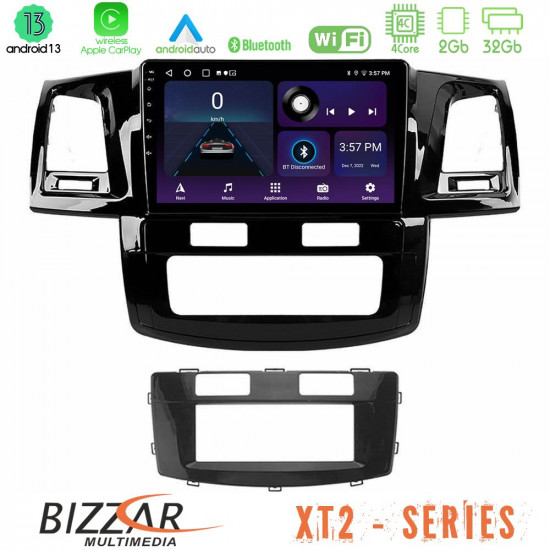 Bizzar XT2 Series 4Core Android13 2+32GB Toyota Hilux 2007-2011 Navigation Multimedia Tablet 9 Bizzar XT2 Series 4Core Android13 2+32GB Toyota Hilux 2007-2011 Navigation Multimedia Tablet 9