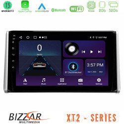 Bizzar XT2 Series 4Core Android13 2+32GB Toyota RAV4 2019-2023 Navigation Multimedia Tablet 10 Bizzar XT2 Series 4Core Android13 2+32GB Toyota RAV4 2019-2023 Navigation Multimedia Tablet 10