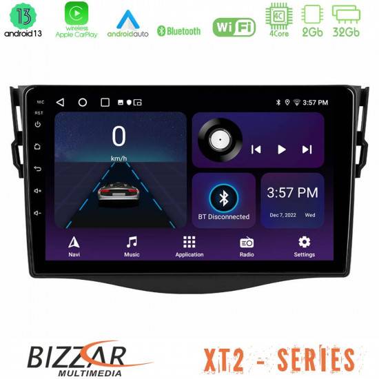 Bizzar XT2 Series 4Core Android13 2+32GB Toyota RAV4 Navigation Multimedia Tablet 9 Bizzar XT2 Series 4Core Android13 2+32GB Toyota RAV4 Navigation Multimedia Tablet 9