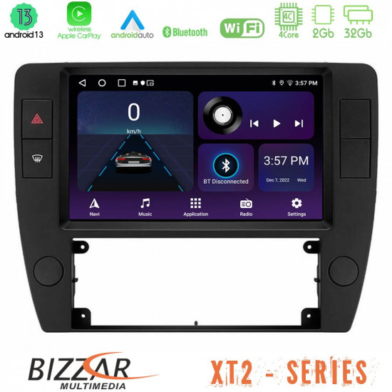 Bizzar XT2 Series 4Core Android13 2+32GB VW Passat B5 2001-2005 Navigation Multimedia Tablet 9 Bizzar XT2 Series 4Core Android13 2+32GB VW Passat B5 2001-2005 Navigation Multimedia Tablet 9