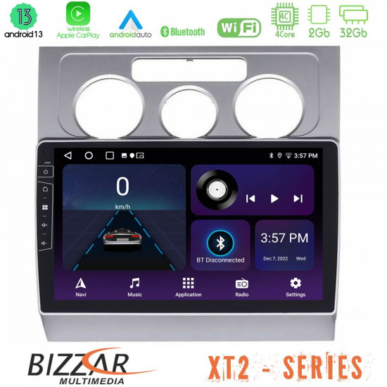 Bizzar XT2 Series 4Core Android13 2+32GB VW Touran 2003-2011 Navigation Multimedia Tablet 10 Bizzar XT2 Series 4Core Android13 2+32GB VW Touran 2003-2011 Navigation Multimedia Tablet 10