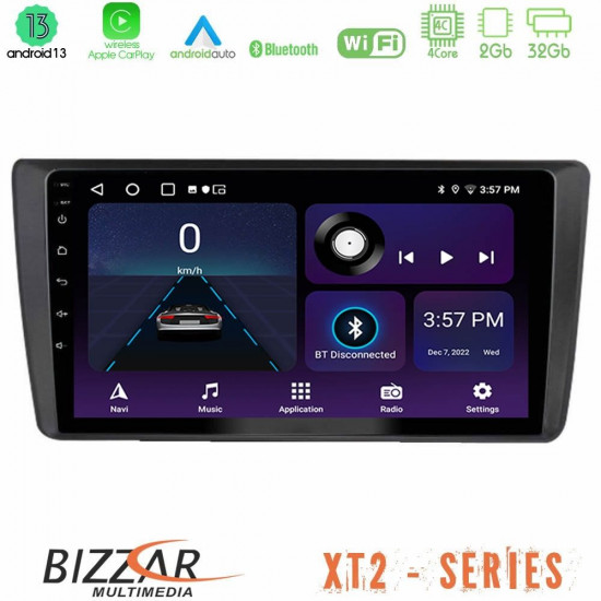 Bizzar XT2 Series Skoda Octavia 2004-2012 4Core Android13 2+32GB Navigation Multimedia Tablet 9?