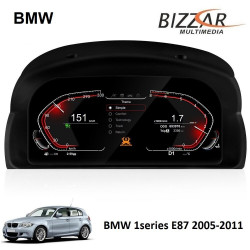 BMW 1series E87 2005-2011 Digital LCD Instrument Cluster 12.3 με HD οθόνη 1920-720