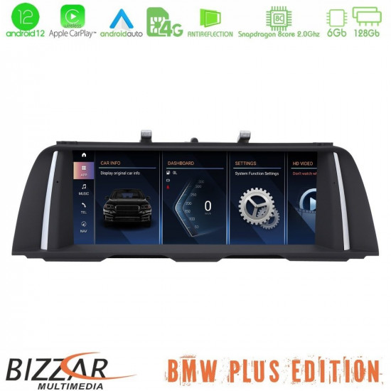 BMW 5 Series F10/F11 CIC Android12 8Core (6+128GB) Navigation Multimedia 10.25? HD Black Panel (OEM Style) BMW 5 Series F10/F11 CIC Android12 8Core (6+128GB) Navigation Multimedia 10.25? HD Black Panel (OEM Style)