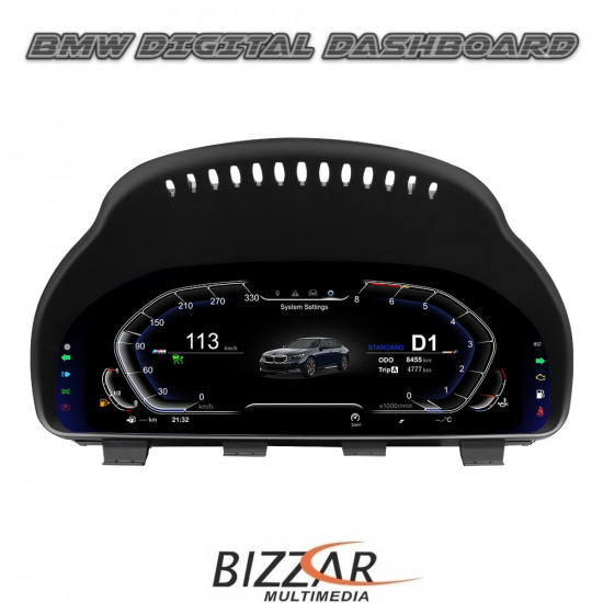 BMW F06/ F07/ F10/ F12/ F13/ F01/ F25/ F26/ F15/ F16 Digital LCD Instrument Cluster 12.3 με HD οθόνη 1920-720 BMW F06/ F07/ F10/ F12/ F13/ F01/ F25/ F26/ F15/ F16 Digital LCD Instrument Cluster 12.3 με HD οθόνη 1920-720
