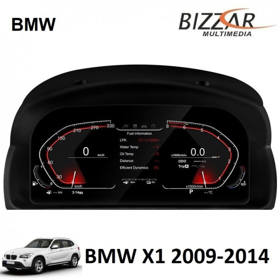 BMW X1 E84 2009-2014 Digital LCD Instrument Cluster 12.3 με HD οθόνη 1920-720 BMW X1 E84 2009-2014 Digital LCD Instrument Cluster 12.3 με HD οθόνη 1920-720