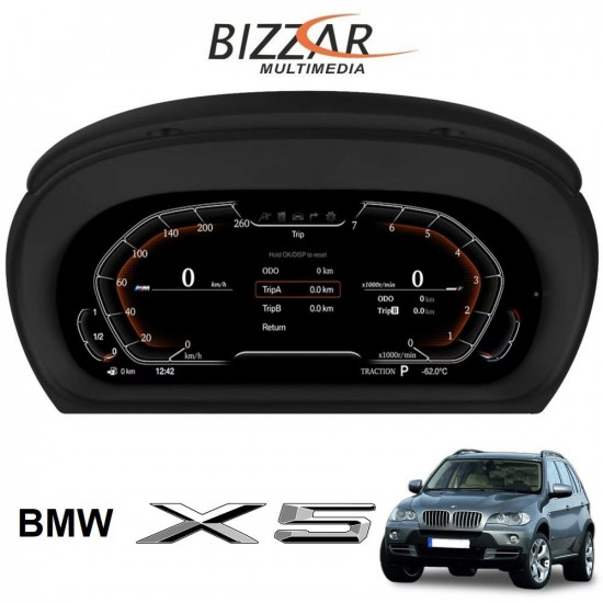BMW X5 E70 2007-2013 Digital LCD Instrument Cluster 12,3 με HD οθόνη 1920-720 BMW X5 E70 2007-2013 Digital LCD Instrument Cluster 12,3 με HD οθόνη 1920-720