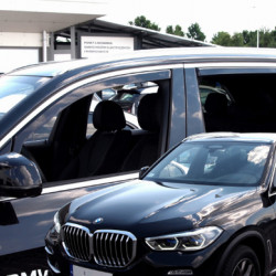 BMW X5 G05 5D 2018+ -ΣΕΤ ΑΝΕΜΟΘΡΑΥΣΤΕΣ ΑΥΤΟΚΙΝΗΤΟΥ ΑΠΟ ΕΥΚΑΜΠΤΟ ΦΙΜΕ ΠΛΑΣΤΙΚΟ HEKO - 4 ΤΕΜ.