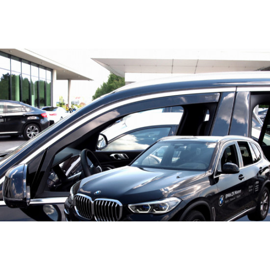 BMW X5 G05 5D 2018+ ΖΕΥΓΑΡΙ ΑΝΕΜΟΘΡΑΥΣΤΕΣ ΑΥΤΟΚΙΝΗΤΟΥ ΑΠΟ ΕΥΚΑΜΠΤΟ ΦΙΜΕ ΠΛΑΣΤΙΚΟ HEKO - 2 ΤΕΜ.