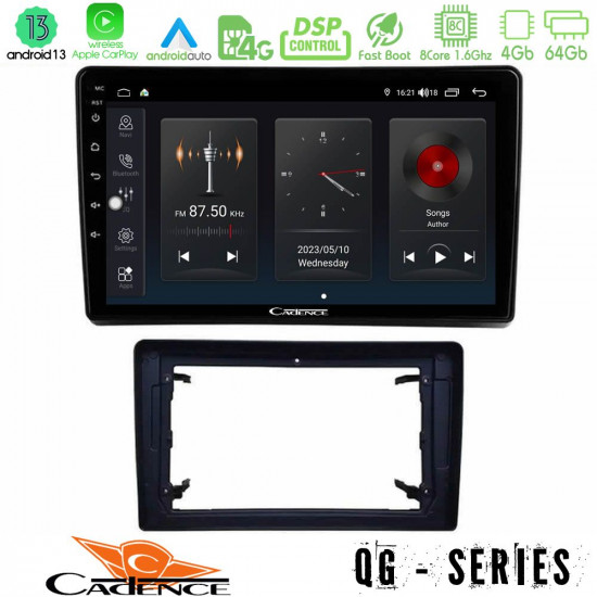 Cadence QG Series 8Core Android13 4+64GB Chrysler / Dodge / Jeep Navigation Multimedia Tablet 10 Cadence QG Series 8Core Android13 4+64GB Chrysler / Dodge / Jeep Navigation Multimedia Tablet 10