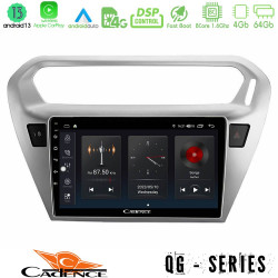 Cadence QG Series 8Core Android13 4+64GB Citroen C-Elysee / Peugeot 301 Navigation Multimedia Tablet 9