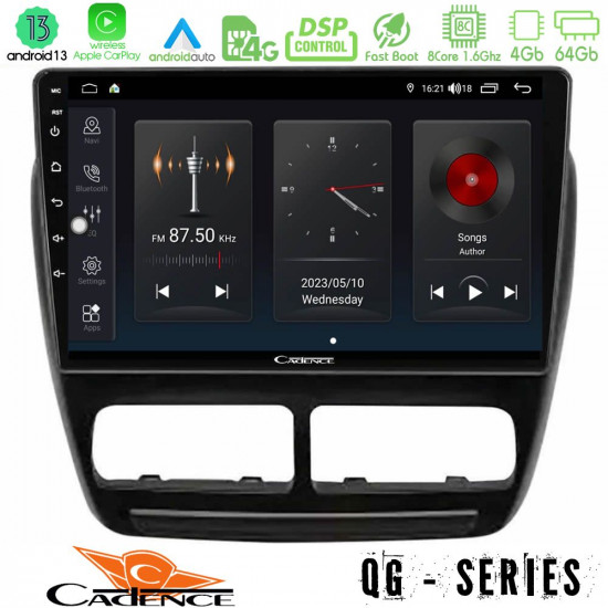 Cadence QG Series 8Core Android13 4+64GB Fiat Doblo / Opel Combo 2010-2014 Navigation Multimedia Tablet 9 Cadence QG Series 8Core Android13 4+64GB Fiat Doblo / Opel Combo 2010-2014 Navigation Multimedia Tablet 9