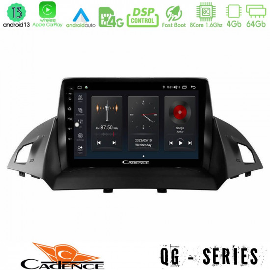 Cadence QG Series 8Core Android13 4+64GB Ford C-Max/Kuga Navigation Multimedia Tablet 9 Cadence QG Series 8Core Android13 4+64GB Ford C-Max/Kuga Navigation Multimedia Tablet 9