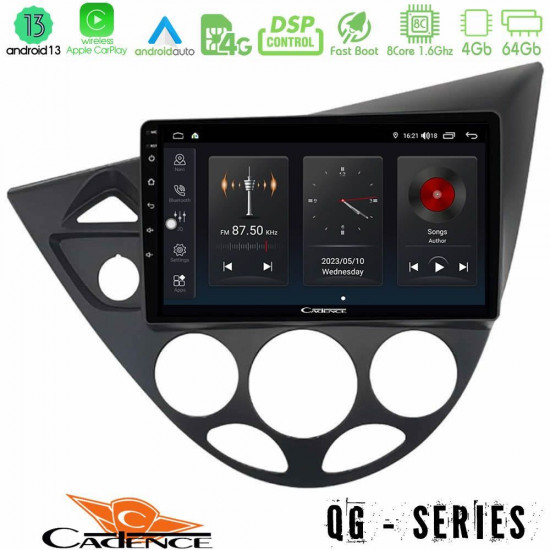 Cadence QG Series 8Core Android13 4+64GB Ford Focus 1999-2004 Navigation Multimedia Tablet 9 Cadence QG Series 8Core Android13 4+64GB Ford Focus 1999-2004 Navigation Multimedia Tablet 9