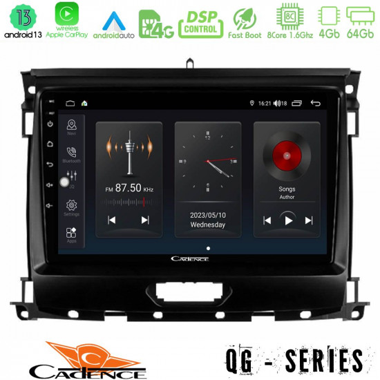 Cadence QG Series 8Core Android13 4+64GB Ford Ranger 2017-2022 Navigation Multimedia Tablet 9 Cadence QG Series 8Core Android13 4+64GB Ford Ranger 2017-2022 Navigation Multimedia Tablet 9