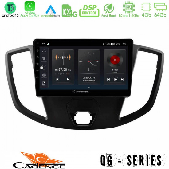 Cadence QG Series 8Core Android13 4+64GB Ford Transit 2014-gt; Navigation Multimedia Tablet 9 Cadence QG Series 8Core Android13 4+64GB Ford Transit 2014-gt; Navigation Multimedia Tablet 9