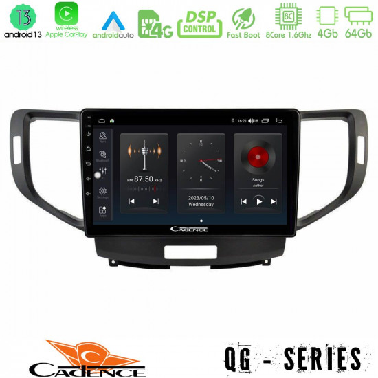 Cadence QG Series 8Core Android13 4+64GB Honda Accord 2008-2015 Navigation Multimedia Tablet 9 Cadence QG Series 8Core Android13 4+64GB Honda Accord 2008-2015 Navigation Multimedia Tablet 9