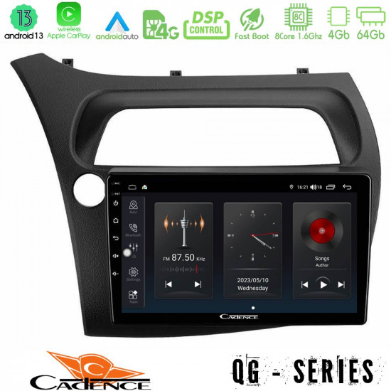 Cadence QG Series 8Core Android13 4+64GB Honda Civic Hatchback Navigation Multimedia Tablet 9 Cadence QG Series 8Core Android13 4+64GB Honda Civic Hatchback Navigation Multimedia Tablet 9