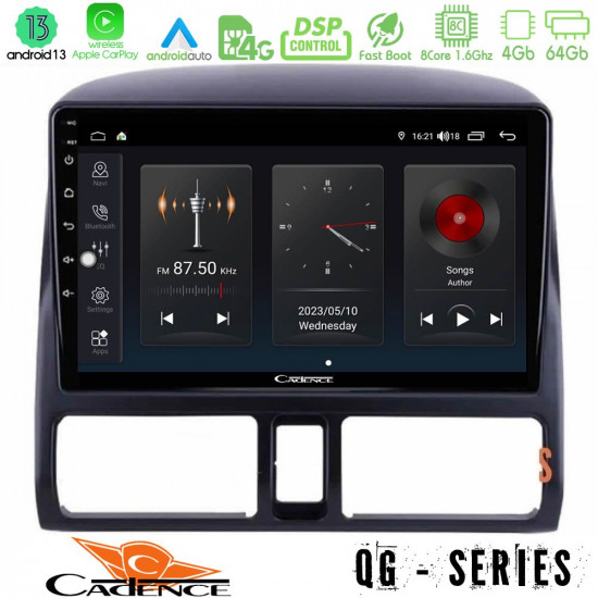 Cadence QG Series 8Core Android13 4+64GB Honda CRV 2002-2006 Navigation Multimedia Tablet 9 Cadence QG Series 8Core Android13 4+64GB Honda CRV 2002-2006 Navigation Multimedia Tablet 9