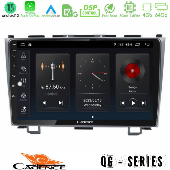 Cadence QG Series 8Core Android13 4+64GB Honda CRV Navigation Multimedia Tablet 9 Cadence QG Series 8Core Android13 4+64GB Honda CRV Navigation Multimedia Tablet 9