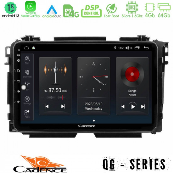 Cadence QG Series 8Core Android13 4+64GB Honda HR-V Navigation Multimedia Tablet 9 Cadence QG Series 8Core Android13 4+64GB Honda HR-V Navigation Multimedia Tablet 9