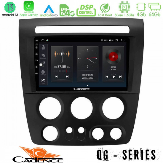 Cadence QG Series 8Core Android13 4+64GB Hummer H3 2005-2009 Navigation Multimedia Tablet 9 Cadence QG Series 8Core Android13 4+64GB Hummer H3 2005-2009 Navigation Multimedia Tablet 9