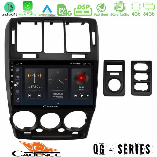 Cadence QG Series 8Core Android13 4+64GB Hyundai Getz 2002-2009 Navigation Multimedia Tablet 9 Cadence QG Series 8Core Android13 4+64GB Hyundai Getz 2002-2009 Navigation Multimedia Tablet 9