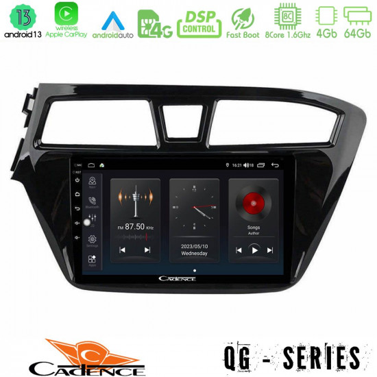 Cadence QG Series 8Core Android13 4+64GB Hyundai i20 2014-2018 Navigation Multimedia Tablet 9 Cadence QG Series 8Core Android13 4+64GB Hyundai i20 2014-2018 Navigation Multimedia Tablet 9
