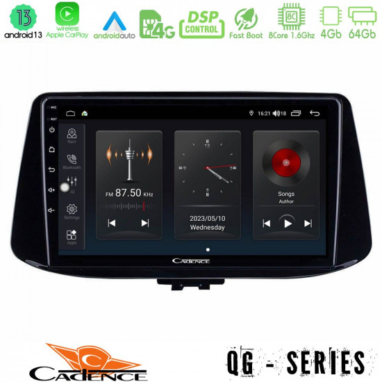 Cadence QG Series 8Core Android13 4+64GB Hyundai i30 Navigation Multimedia Tablet 9 Cadence QG Series 8Core Android13 4+64GB Hyundai i30 Navigation Multimedia Tablet 9