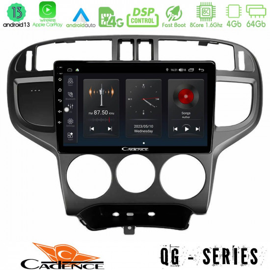 Cadence QG Series 8Core Android13 4+64GB Hyundai Matrix 2001-2010 Navigation Multimedia Tablet 9 Cadence QG Series 8Core Android13 4+64GB Hyundai Matrix 2001-2010 Navigation Multimedia Tablet 9