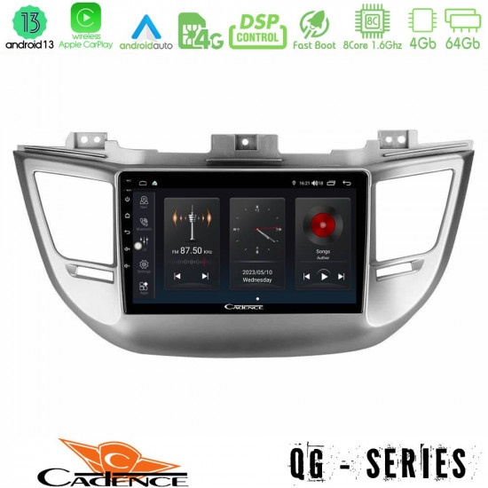 Cadence QG Series 8Core Android13 4+64GB Hyundai Tucson 2015-2018 Navigation Multimedia Tablet 9 Cadence QG Series 8Core Android13 4+64GB Hyundai Tucson 2015-2018 Navigation Multimedia Tablet 9