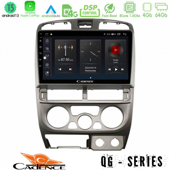 Cadence QG Series 8Core Android13 4+64GB Isuzu D-Max 2004-2006 Navigation Multimedia Tablet 9 Cadence QG Series 8Core Android13 4+64GB Isuzu D-Max 2004-2006 Navigation Multimedia Tablet 9