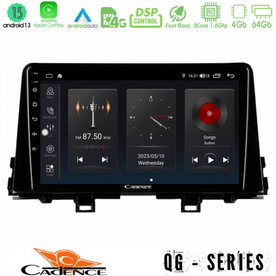 Cadence QG Series 8Core Android13 4+64GB Kia Picanto 2017-2021 Navigation Multimedia Tablet 9 Cadence QG Series 8Core Android13 4+64GB Kia Picanto 2017-2021 Navigation Multimedia Tablet 9