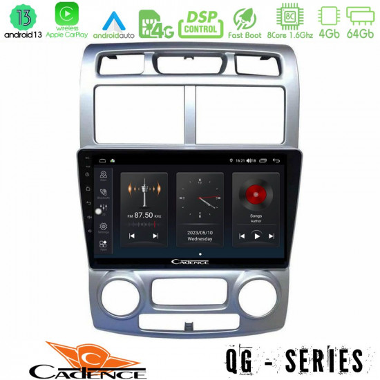 Cadence QG Series 8Core Android13 4+64GB Kia Sportage 2005-2008 Navigation Multimedia Tablet 9 Cadence QG Series 8Core Android13 4+64GB Kia Sportage 2005-2008 Navigation Multimedia Tablet 9