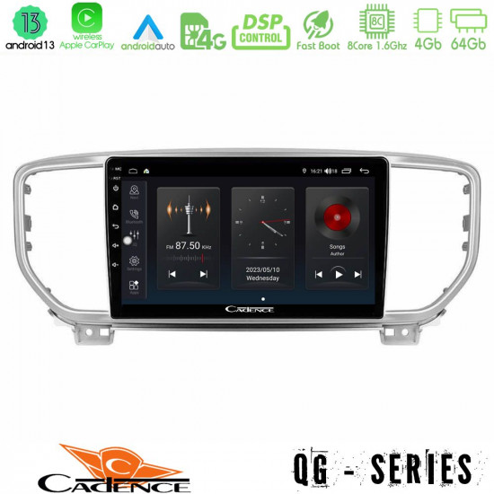 Cadence QG Series 8Core Android13 4+64GB Kia Sportage 2018-2021 Navigation Multimedia Tablet 9 Cadence QG Series 8Core Android13 4+64GB Kia Sportage 2018-2021 Navigation Multimedia Tablet 9