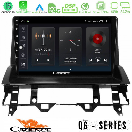 Cadence QG Series 8Core Android13 4+64GB Mazda6 2002-2006 Navigation Multimedia Tablet 9 Cadence QG Series 8Core Android13 4+64GB Mazda6 2002-2006 Navigation Multimedia Tablet 9