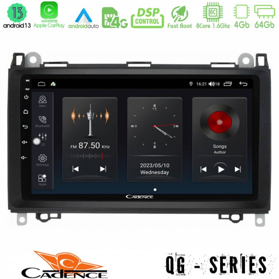 Cadence QG Series 8Core Android13 4+64GB Mercedes A/B/Vito/Sprinter Class Navigation Multimedia Tablet 9 Cadence QG Series 8Core Android13 4+64GB Mercedes A/B/Vito/Sprinter Class Navigation Multimedia Tablet 9