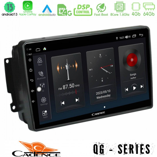Cadence QG Series 8Core Android13 4+64GB Mercedes C/CLK/G Class (W203/W209) Navigation Multimedia Tablet 9 Cadence QG Series 8Core Android13 4+64GB Mercedes C/CLK/G Class (W203/W209) Navigation Multimedia Tablet 9