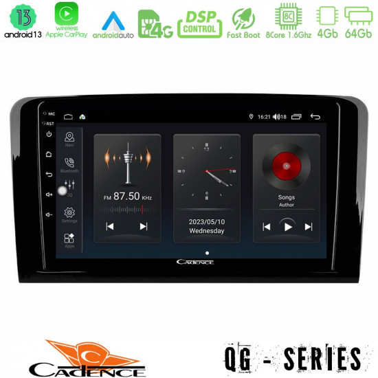 Cadence QG Series 8Core Android13 4+64GB Mercedes ML/GL Class Navigation Multimedia Tablet 9 Cadence QG Series 8Core Android13 4+64GB Mercedes ML/GL Class Navigation Multimedia Tablet 9
