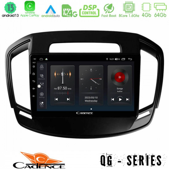 Cadence QG Series 8Core Android13 4+64GB Opel Insignia 2014-2017 Navigation Multimedia Tablet 9 Cadence QG Series 8Core Android13 4+64GB Opel Insignia 2014-2017 Navigation Multimedia Tablet 9