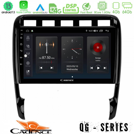 Cadence QG Series 8Core Android13 4+64GB Porsche Cayenne 2003-2010 Navigation Multimedia Tablet 9 Cadence QG Series 8Core Android13 4+64GB Porsche Cayenne 2003-2010 Navigation Multimedia Tablet 9