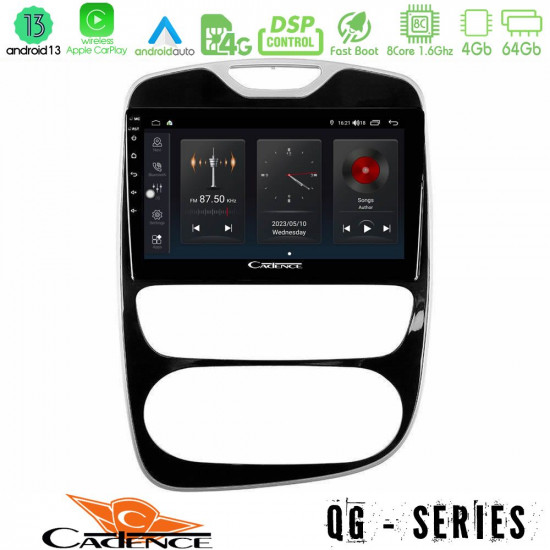 Cadence QG Series 8Core Android13 4+64GB Renault Clio 2016-2019 Navigation Multimedia Tablet 10 Cadence QG Series 8Core Android13 4+64GB Renault Clio 2016-2019 Navigation Multimedia Tablet 10