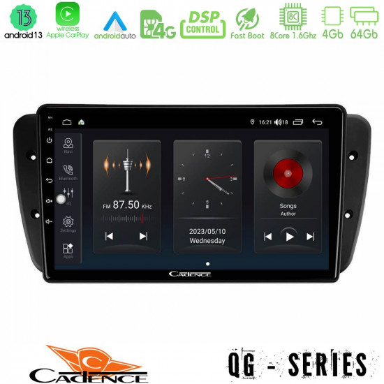 Cadence QG Series 8Core Android13 4+64GB Seat Ibiza 2008-2012 Navigation Multimedia Tablet 9 Cadence QG Series 8Core Android13 4+64GB Seat Ibiza 2008-2012 Navigation Multimedia Tablet 9