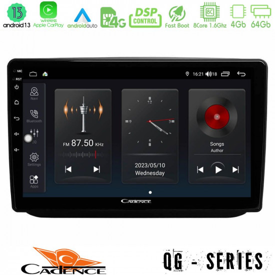 Cadence QG Series 8Core Android13 4+64GB Skoda Fabia 2007-2014 Navigation Multimedia Tablet 10 Cadence QG Series 8Core Android13 4+64GB Skoda Fabia 2007-2014 Navigation Multimedia Tablet 10