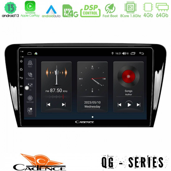 Cadence QG Series 8Core Android13 4+64GB Skoda Octavia 7 Navigation Multimedia Tablet 10 Cadence QG Series 8Core Android13 4+64GB Skoda Octavia 7 Navigation Multimedia Tablet 10