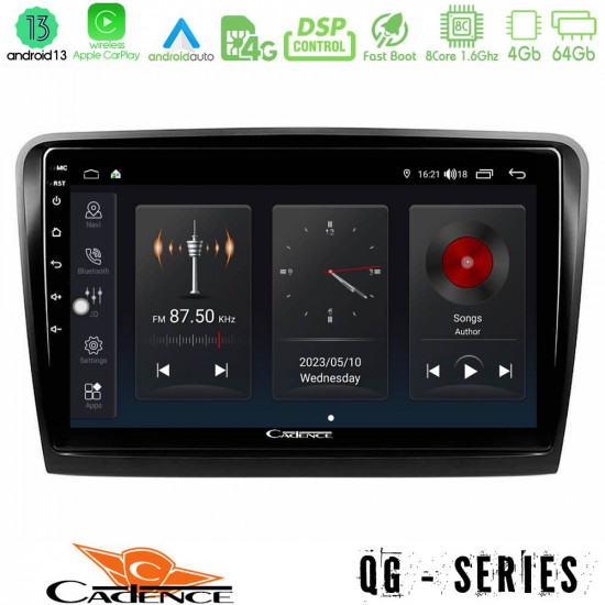 Cadence QG Series 8Core Android13 4+64GB Skoda Superb 2008-2015 Navigation Multimedia Tablet 9 Cadence QG Series 8Core Android13 4+64GB Skoda Superb 2008-2015 Navigation Multimedia Tablet 9