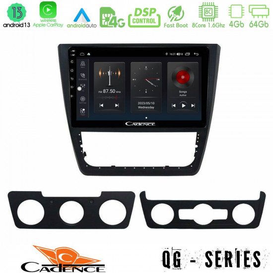 Cadence QG Series 8Core Android13 4+64GB Skoda Yeti 2009-gt; Navigation Multimedia Tablet 10 Cadence QG Series 8Core Android13 4+64GB Skoda Yeti 2009-gt; Navigation Multimedia Tablet 10