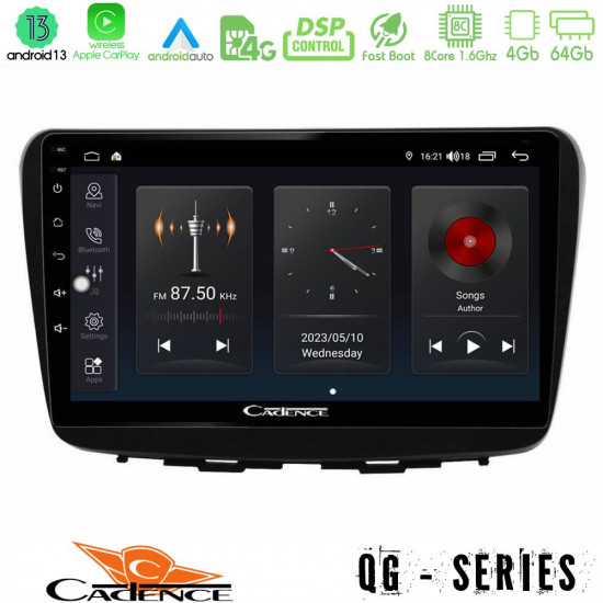 Cadence QG Series 8Core Android13 4+64GB Suzuki Baleno 2016-2021 Navigation Multimedia Tablet 9 Cadence QG Series 8Core Android13 4+64GB Suzuki Baleno 2016-2021 Navigation Multimedia Tablet 9